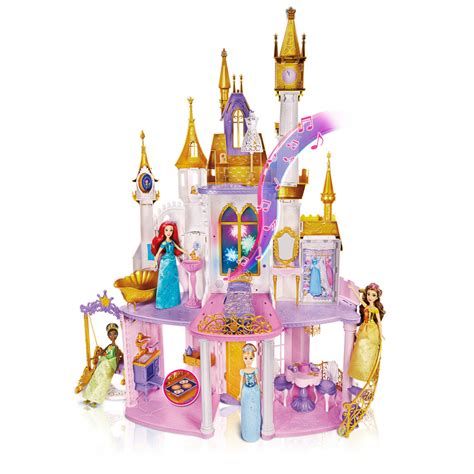 disney mattel castle|ultimate celebration castle doll house.